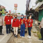 Polsek Cikupa Polresta Tangerang Kawal Keberangkatan Massa Aksi Buruh FSBN KASBI Ke Gedung DPRD Tangerang Kota