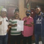 Korban Tertimpa Reklame Didampingi Wartawan Tangerang Kota dari Pos Media Serta Forum Bhayangkara Indonesia