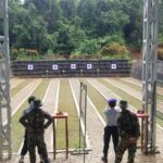 Tingkatkan SDM, Petugas Lapas Rangkasbitung Latihan Menembak bareng Batalyon Mandala Yudha