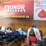 Peduli Kemanusiaan, Jajaran Pegawai Rutan Kelas I Tangerang Turut Serta Ikuti Kegiatan Donor Darah