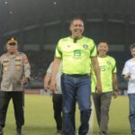 LAGA PERDANA LIGA 3, PLT. WALI KOTA BEKASI OPTIMIS PERSIPASI MASUK LIGA 2