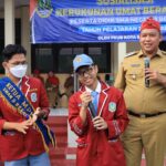 PLT WALI KOTA BEKASI SAMPAIKAN ARAHAN PARA SISWA SMAN 9 KOTA BEKASI