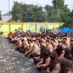 Pembinaan Pelajar tolak Tawuran, Polres Metro Bekasi Kota dan Pelajar SMK Gema Karya Bahana Tolak Tawuran