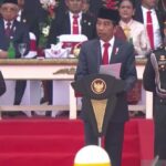 Polda Banten Ikuti Upacara HUT Bhayangkara ke-77 di Stadion Utama Gelora Bung Karno