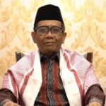 Mahfud menyinggung Partai Demokrat dan Ketua Umumnya Agus Harimurti Yudhoyono alias (AHY) sudah sah.