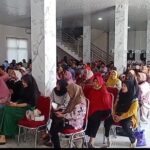 Rapat koordinasi pedagang bersama perumda di pasilitasi camat mauk