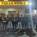 Tangkal Genk Motor Merajalela, Reskrim Polsek Pasar Kemis, Polsek Rajeg dan Polsek Mauk Adakan Patroli Mobile Gabungan.